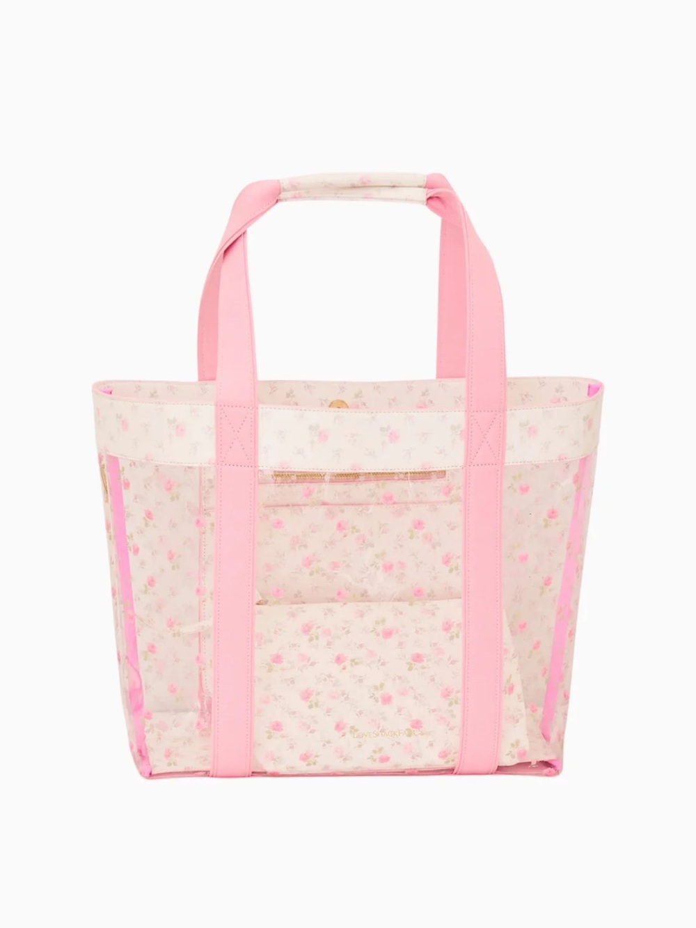LoveShackFancy Marjorie Ditsy Floral PVC Tote